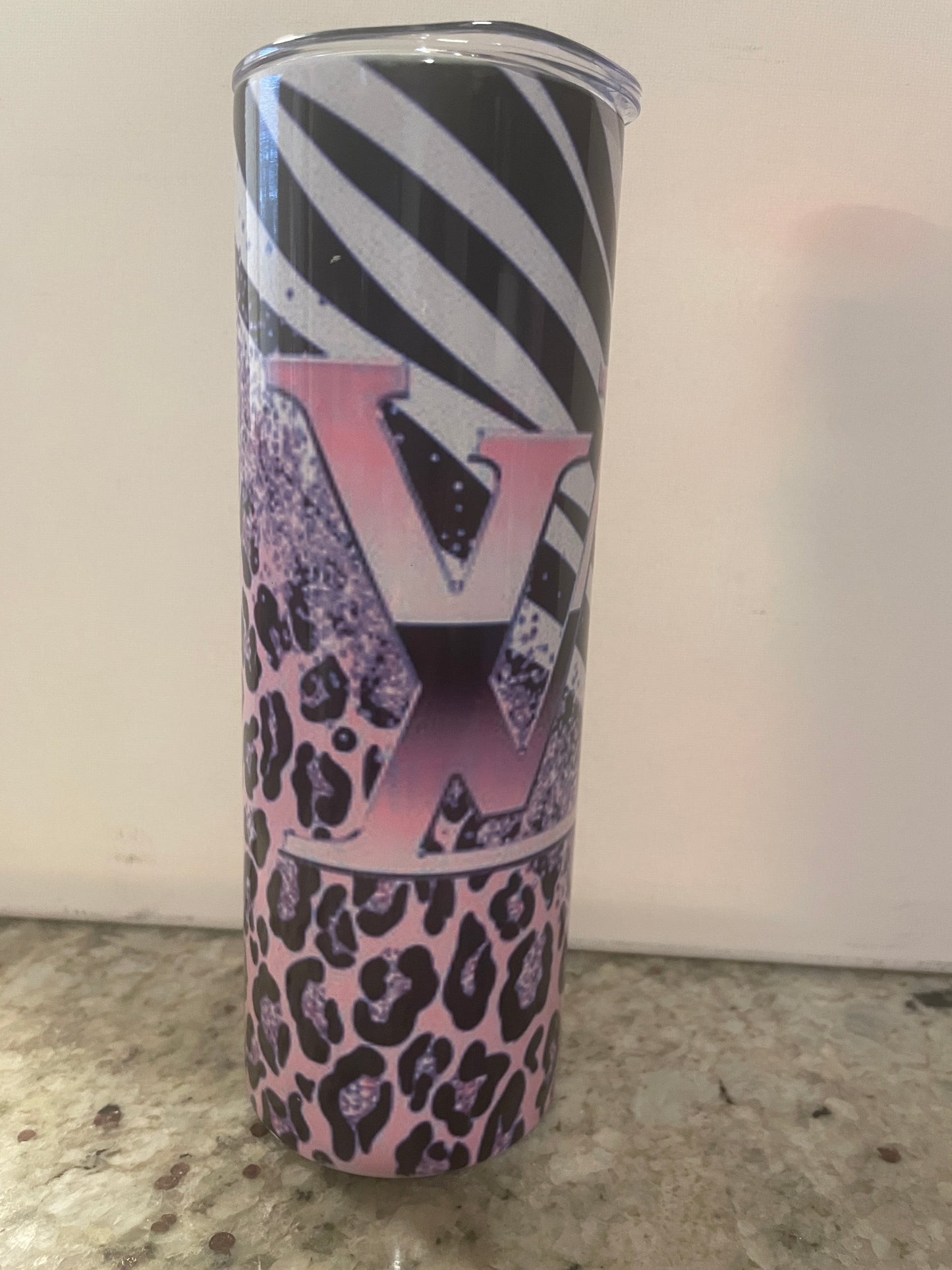 LV inspired 20 oz tumbler