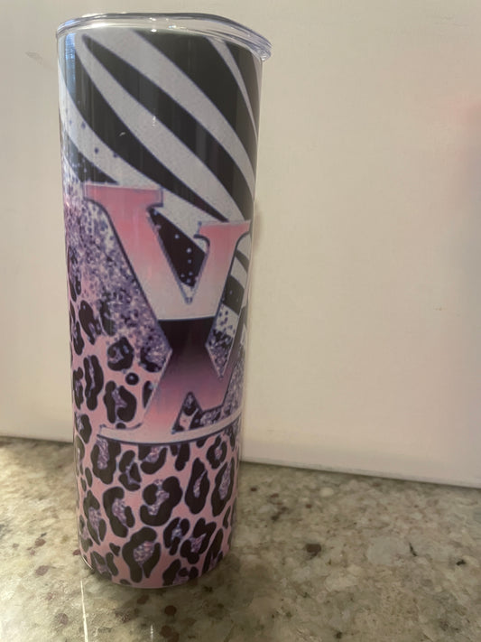 LV inspired 20 oz tumbler