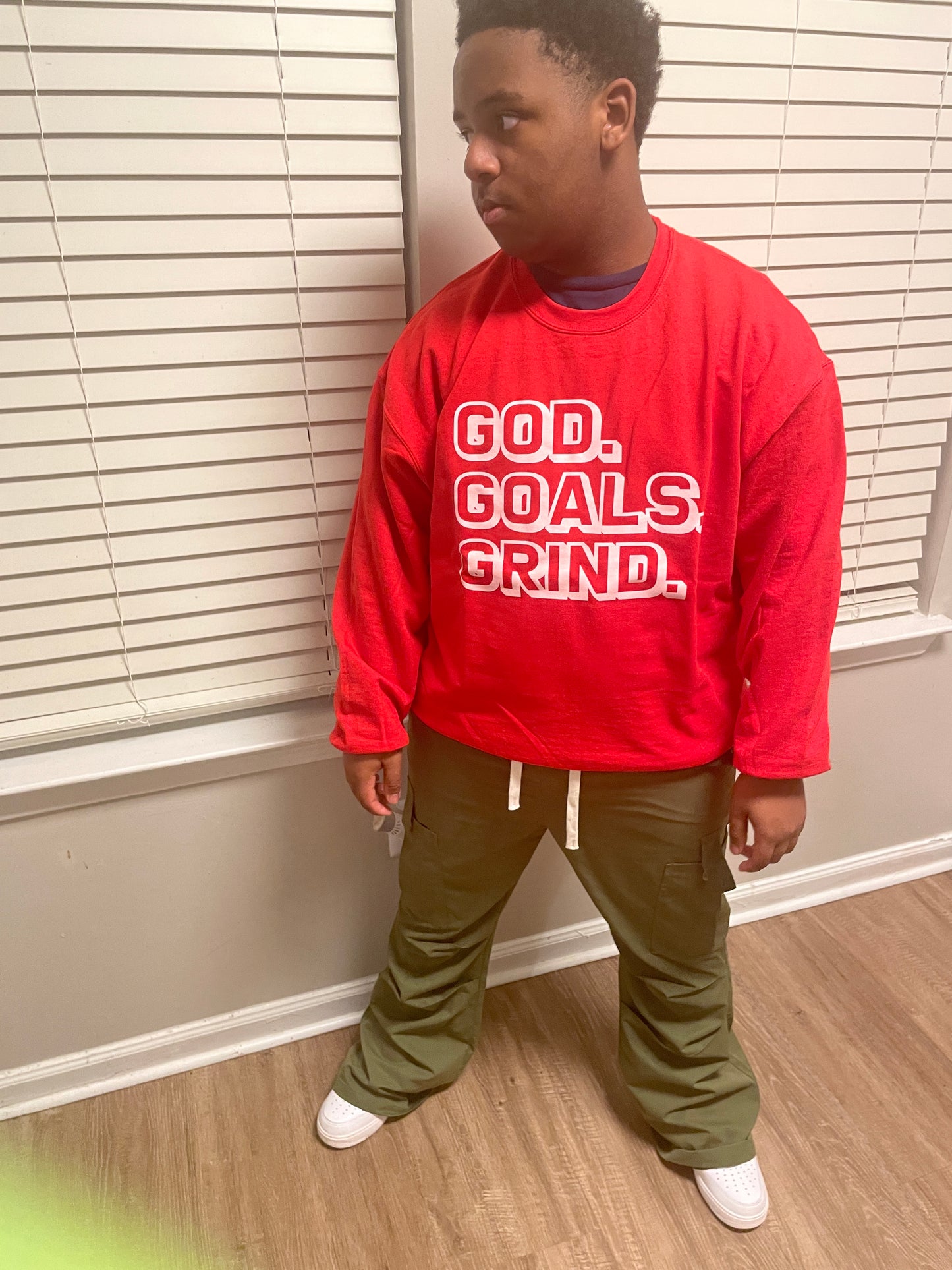 God. Goals. Grind. Sweatshirt